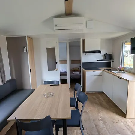 Mobil Climatise Avec Piscine Viviers